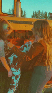 gif of blonde woman smiling