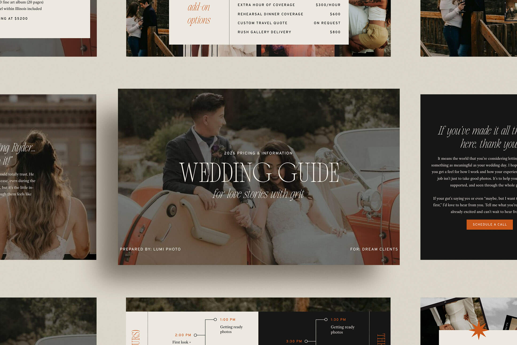 Lumi Canva pricing guide for elopement photographers