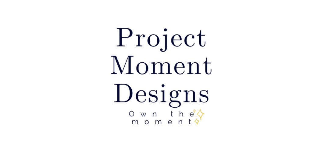 original logo for Jessica Santander jewelry, formerly known as Project Moment Designs