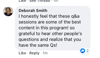 q and a sessions are the best content