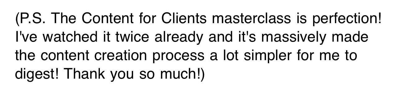 Social Han Client Testimonial
