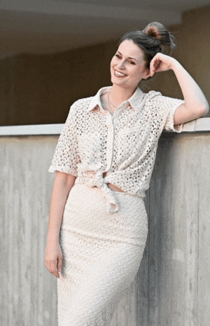 Evelyne Mertens snippets shoot