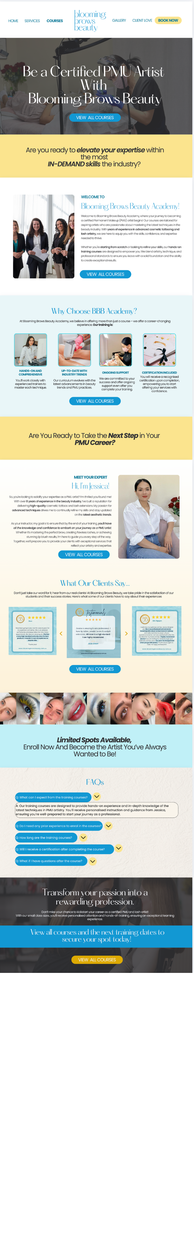 Landing page preview