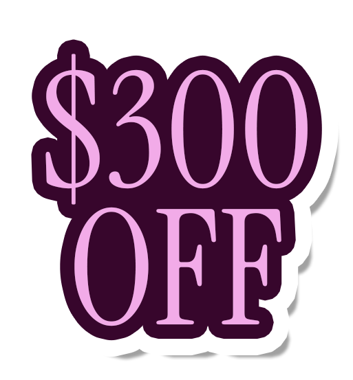 $300 Off