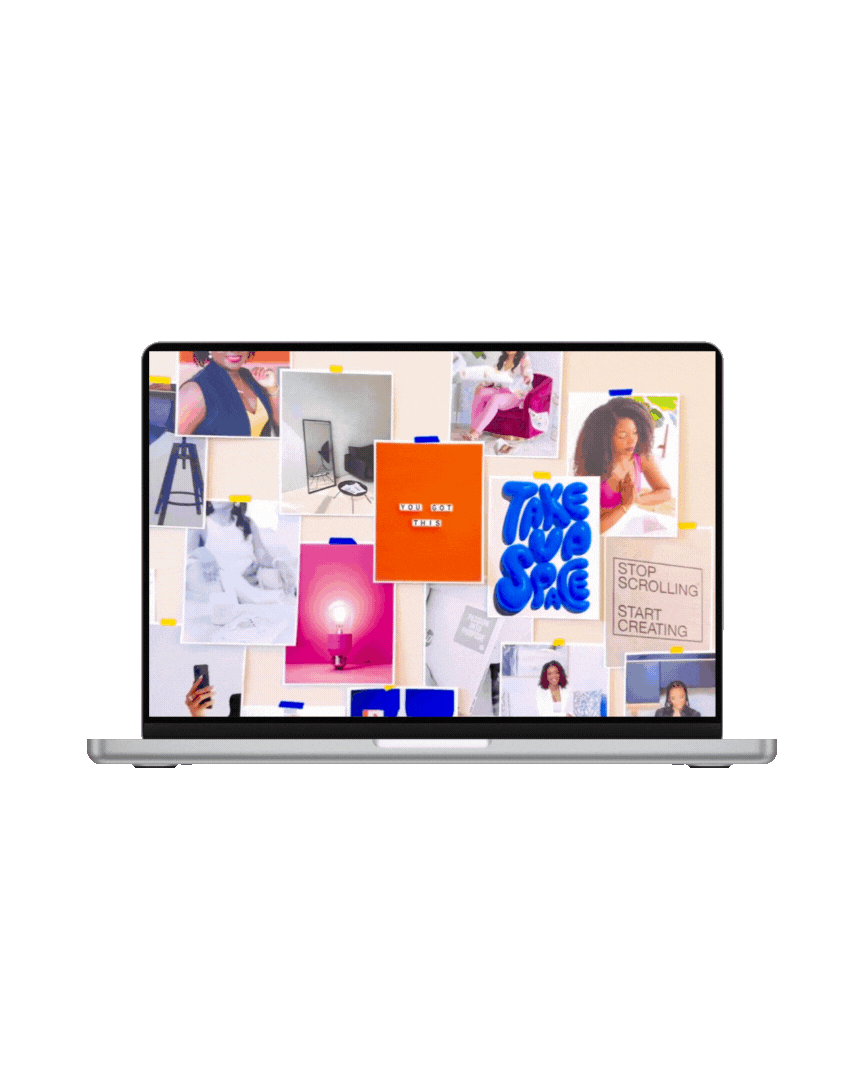 Business headshots in Dallas captured in a professional photoshoot studio with a laptop and brand video setup by Dallas photographers