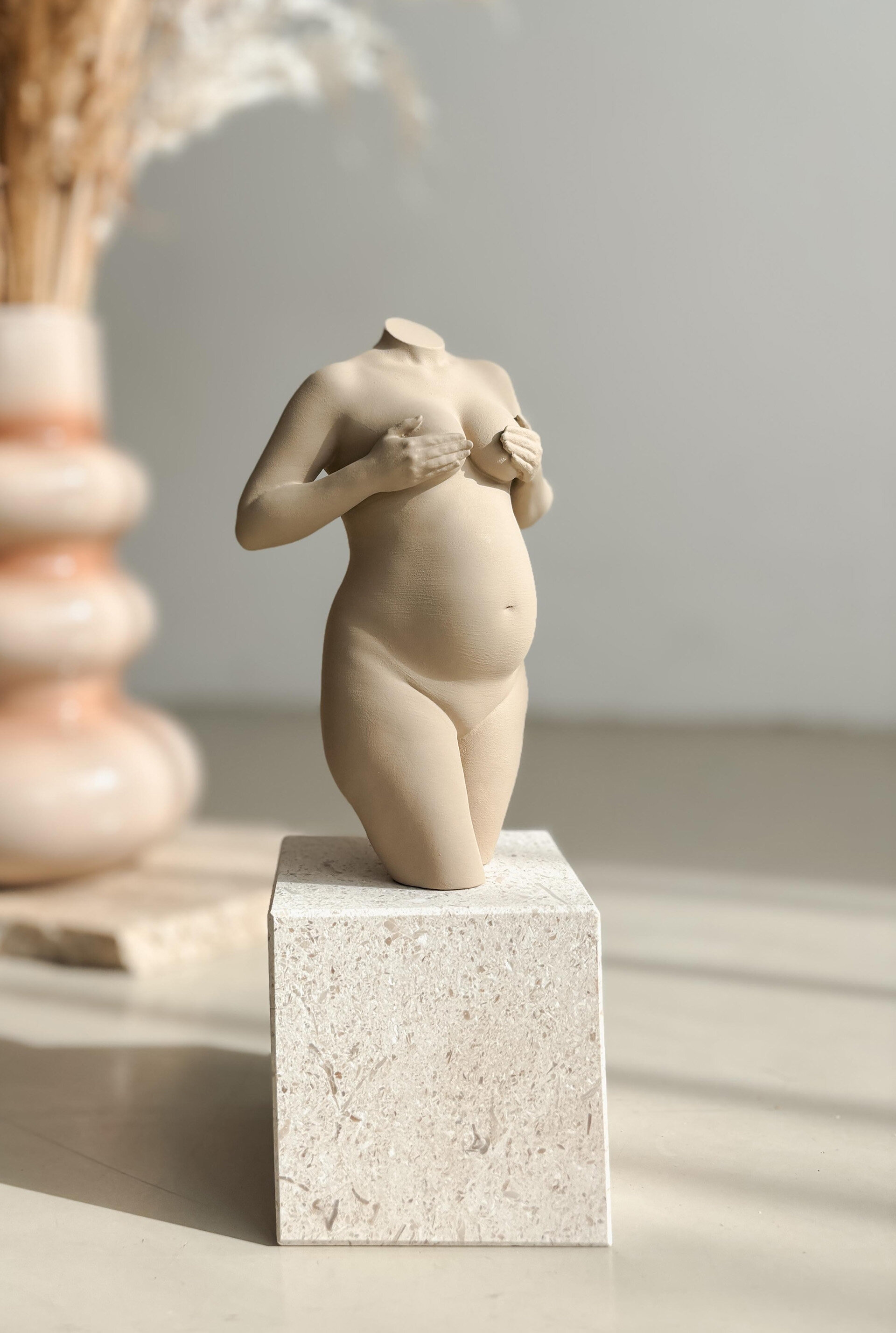 BellySisters Zwangerschapsbeeld Kunststof