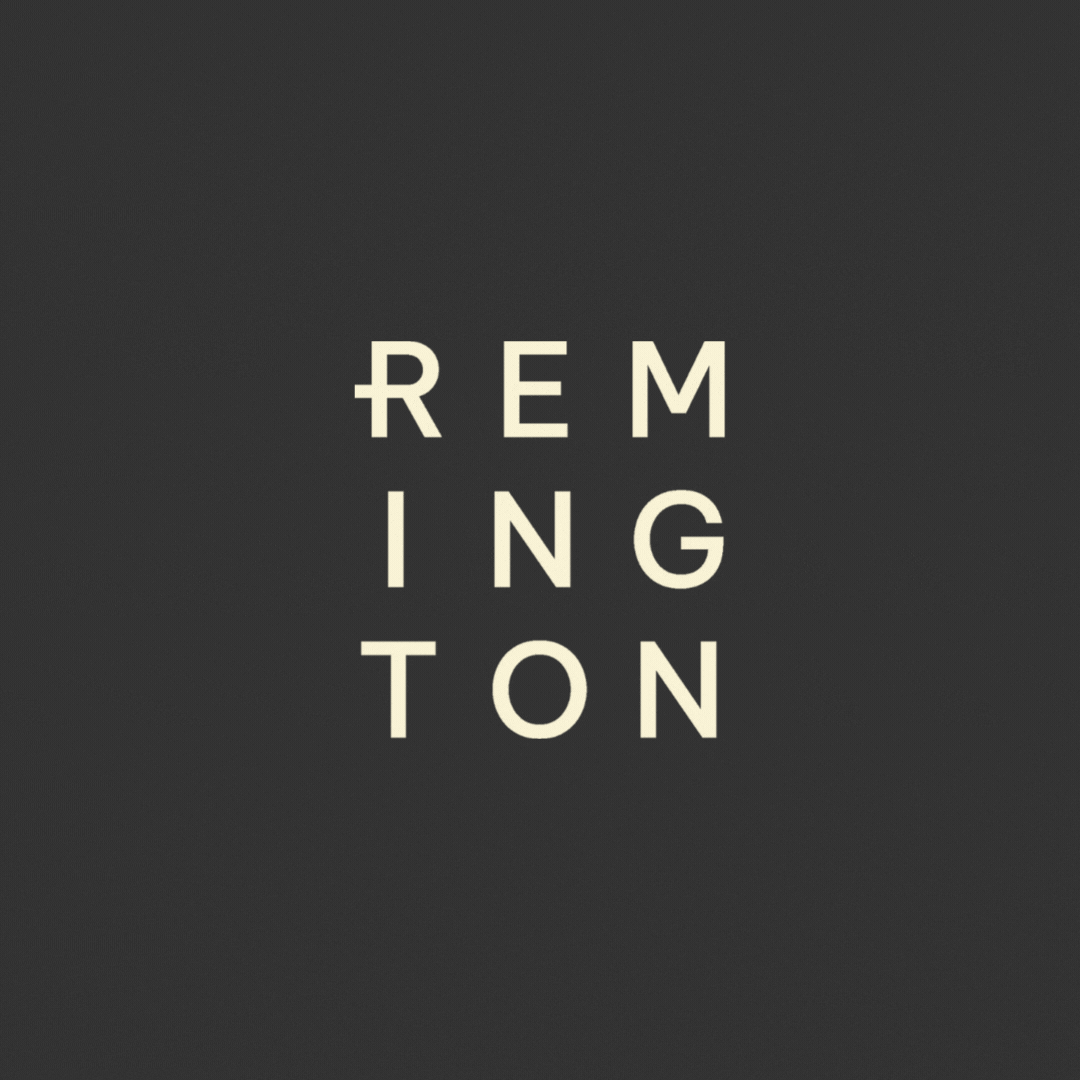 alternating color remington logo