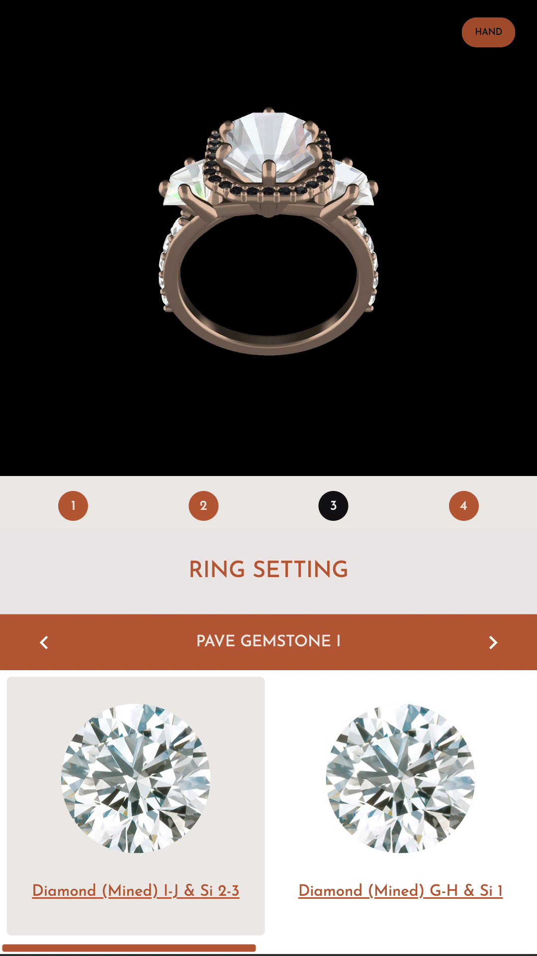 Gemstone Pave Color Diamond Ring 16
