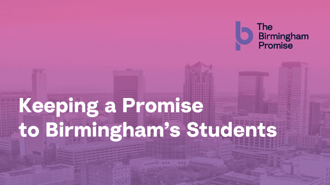 Video flipping through a presentation created for The Birmingham Promise