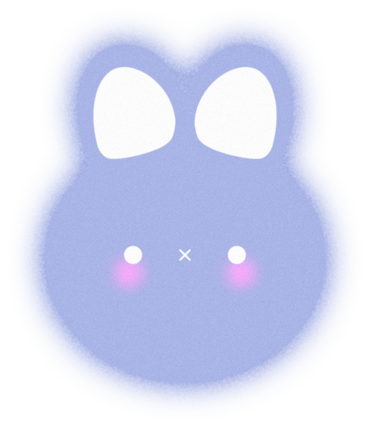Blue Bunny Icon