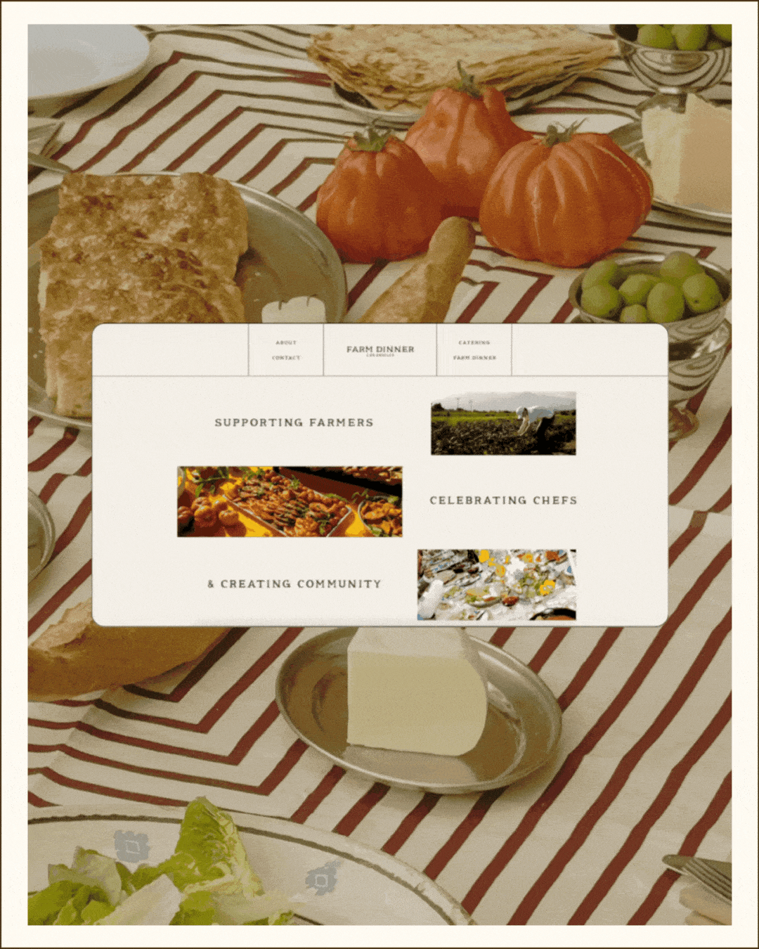 Mockup of a website project designed by Hawaii-based web designer and branding expert Studio Chan