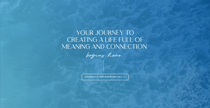 Embark on a journey of spiritual discovery with a comprehensive view of Rachelle's homepage. Meticulously designed by a Showit Web Design expert, this layout harmonizes aesthetic appeal with intuitive navigation seamlessly.