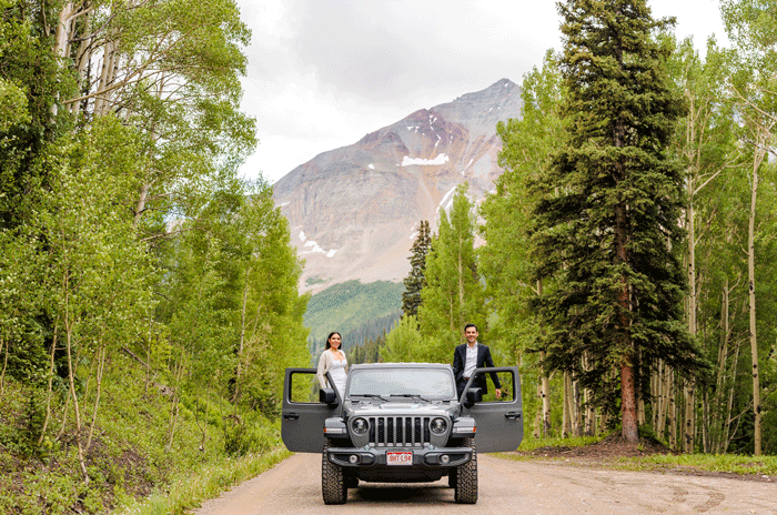 Colorado Jeep Elopement