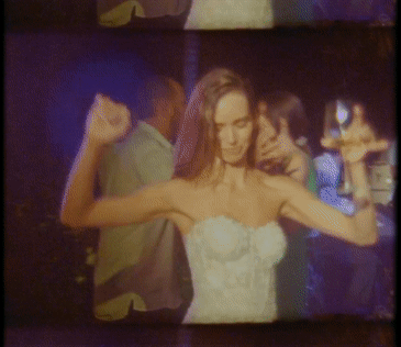 gif of bride dancing at reception