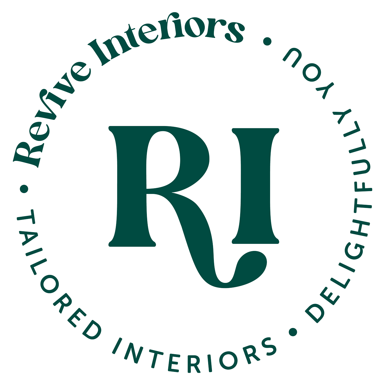 Revive Interiors logo design