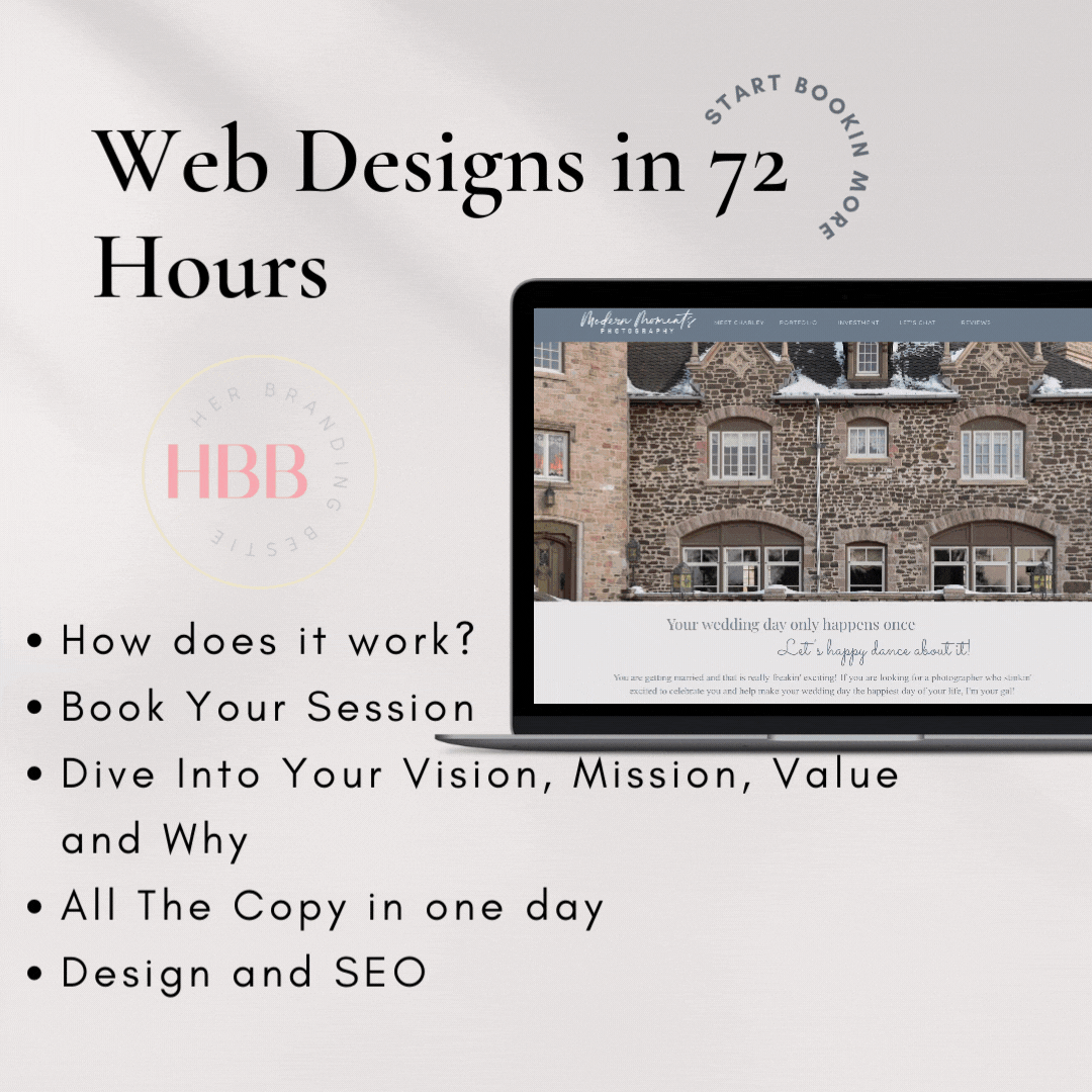 Web Designs in 72 Hours