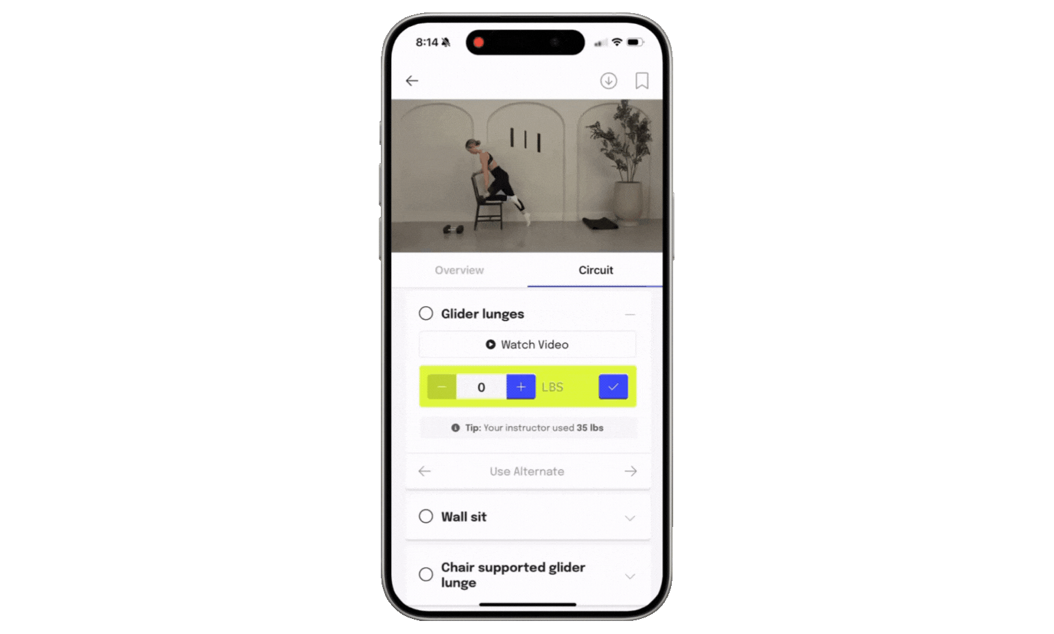 Integrated Music For Fitness Class App Preview Loop