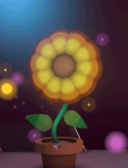 goofy looking flower