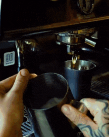 video of barista making artisanal coffee at trilogy