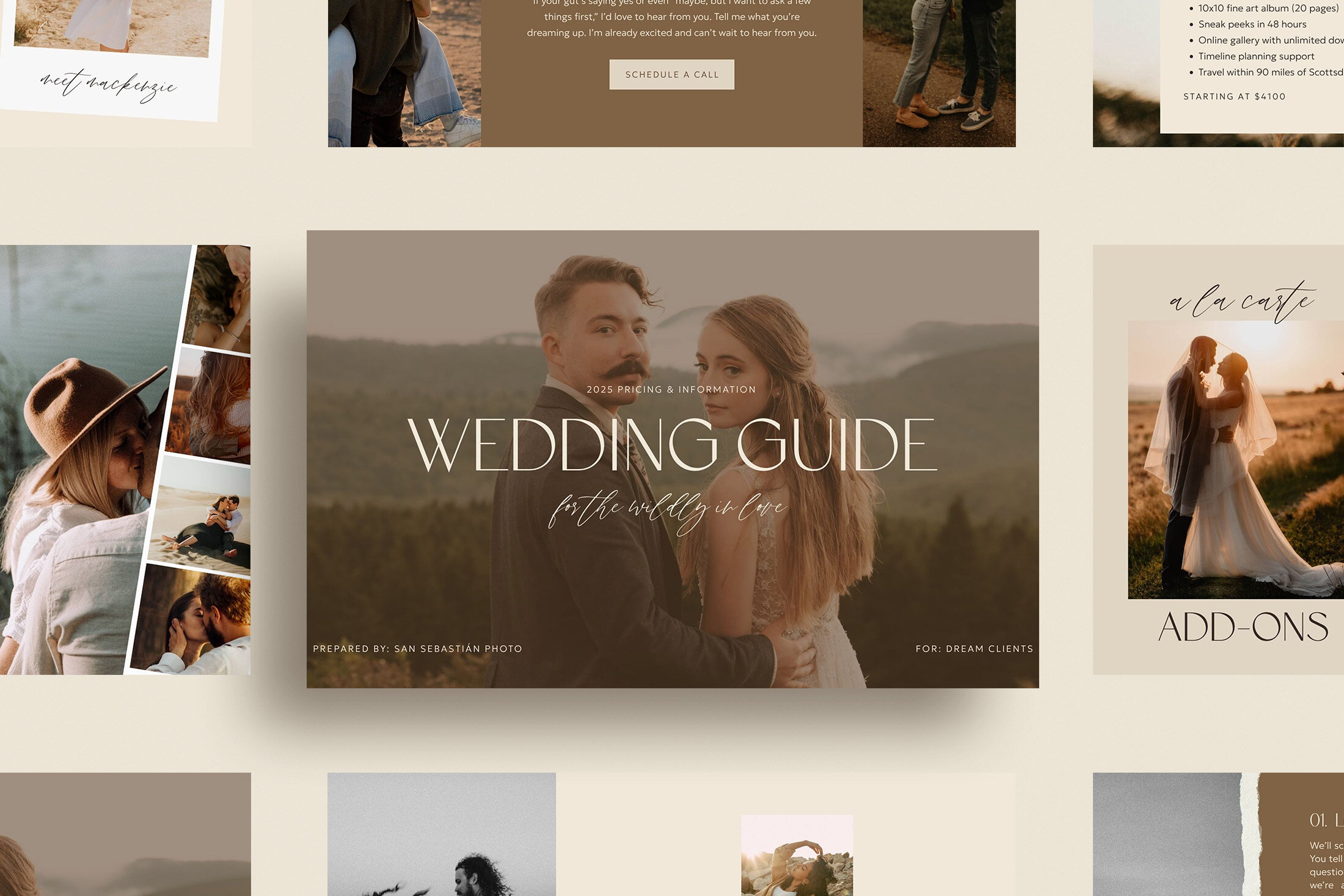 San Sebastián Canva pricing guide for photographers
