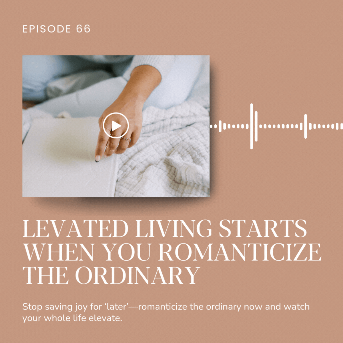 Feeling stuck in autopilot? On this episode of the Really Personal Podcast, discover how to romanticize the ordinary, elevate your everyday routines, and stop giving yourself scraps. Learn practical tools, rituals, and mindset shifts to create a more intentional, joyful life starting today.