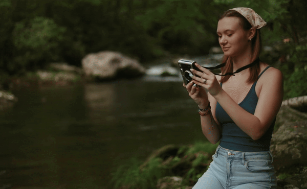 Great smoky mountain portrait photo