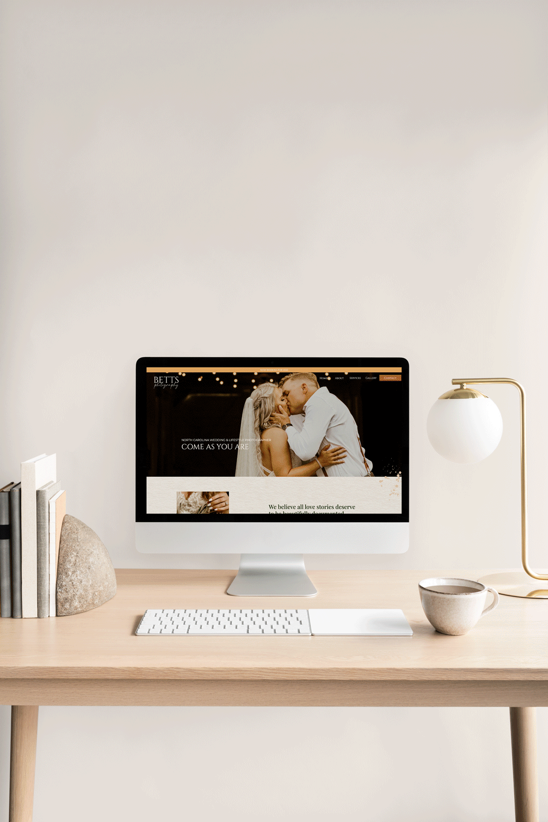 Wedding Photographer Website Design