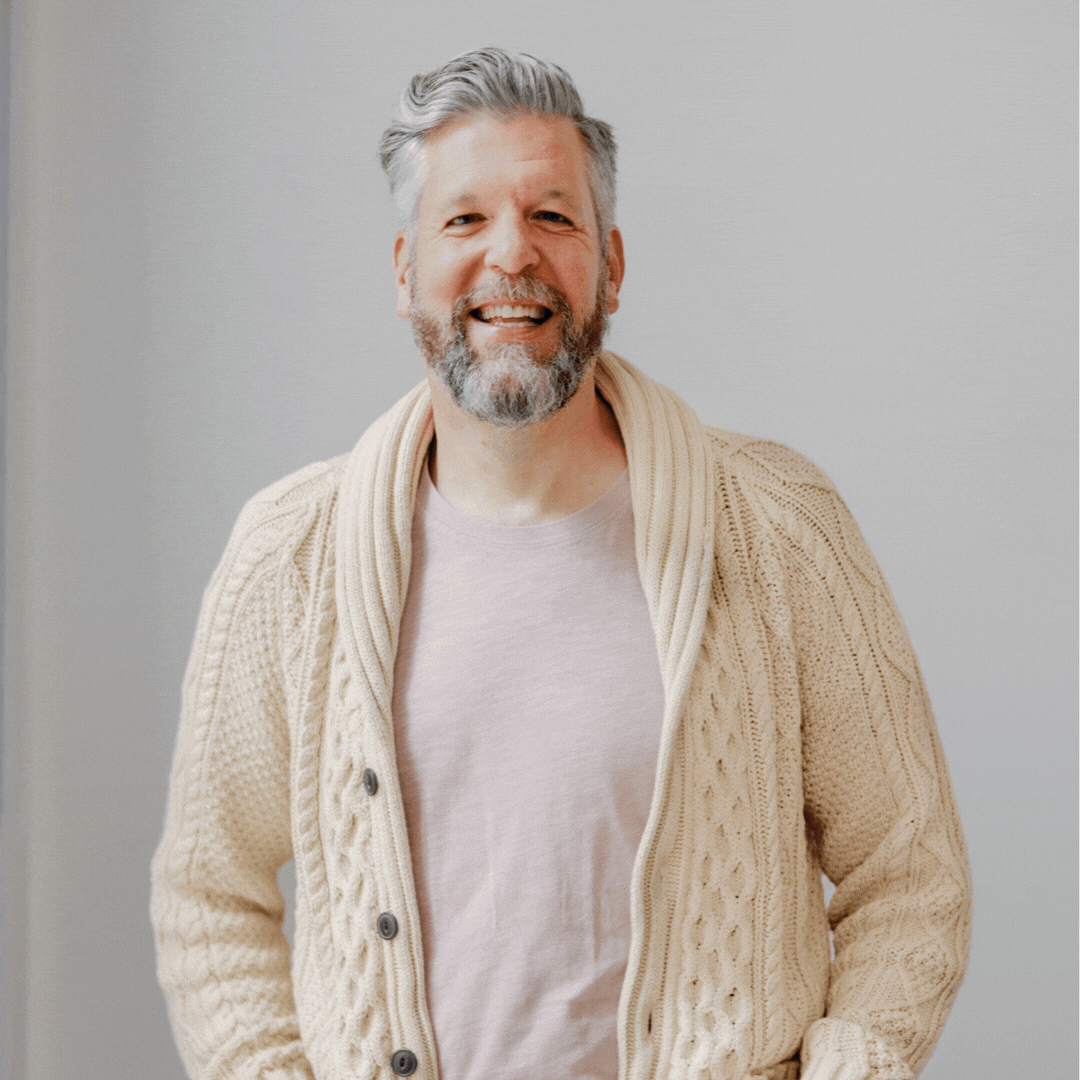 man smiling