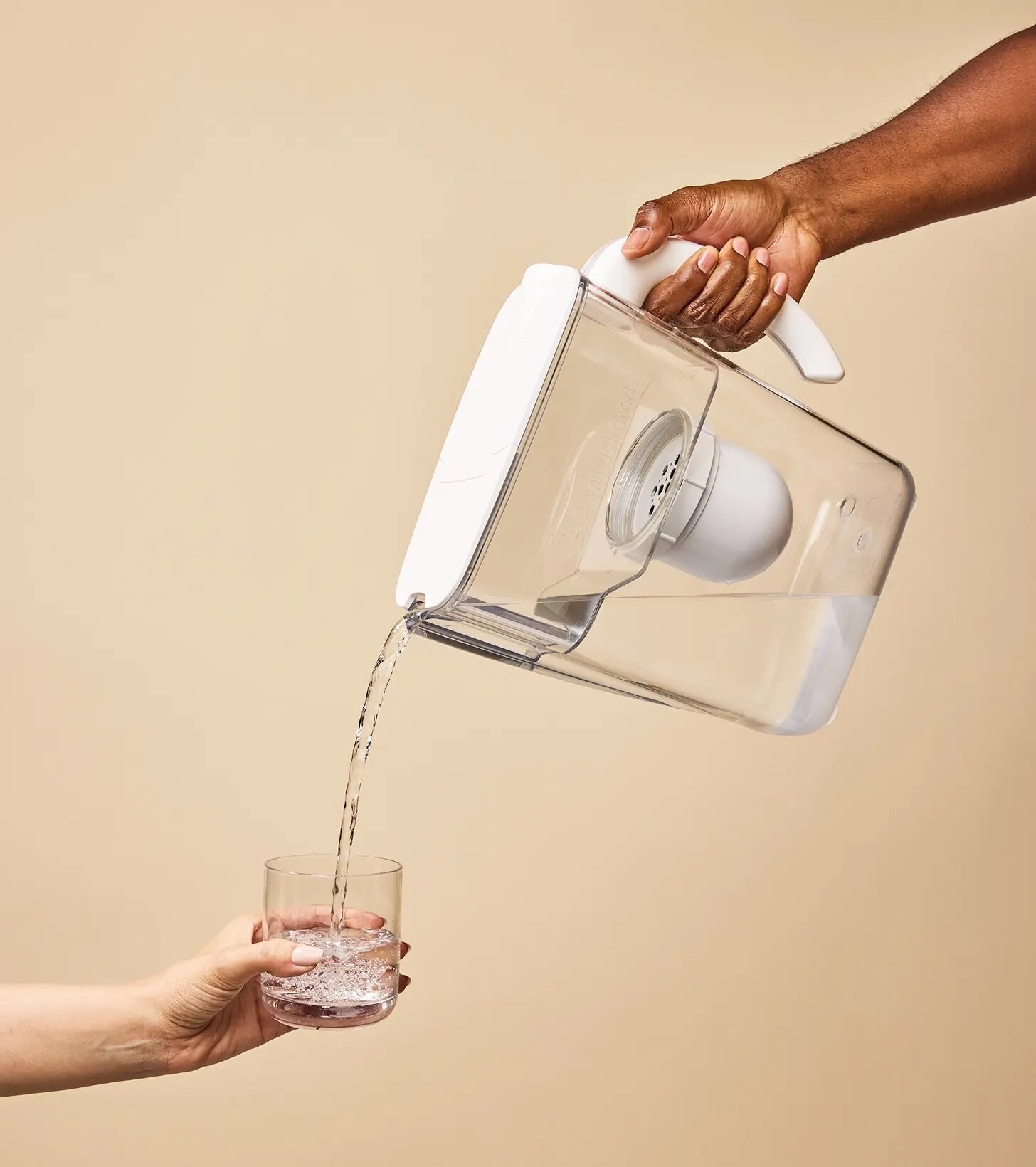 Clearly Filtered Water Pitcher