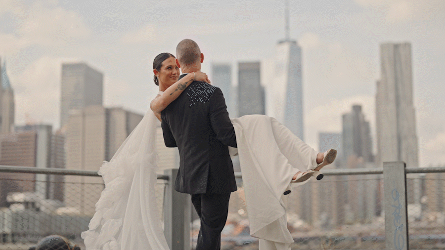 Chelsea & Garrett NYC Elopement Gif 4