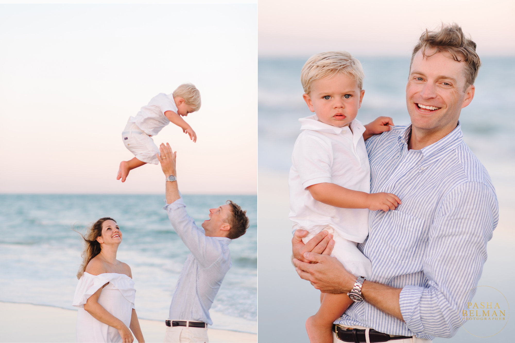 Myrtle Beach Family Photographer - Family Playing with Child during Family Photoshoot