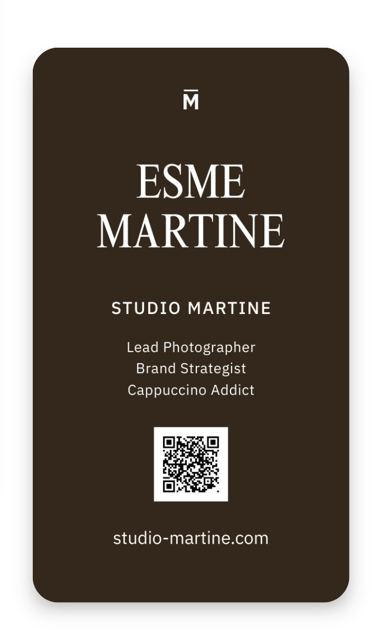 Business Card Back