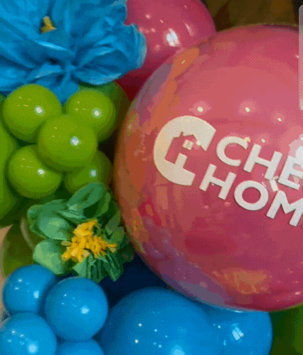 open house balloons by Stand Out Balloons in The Woodlands TX