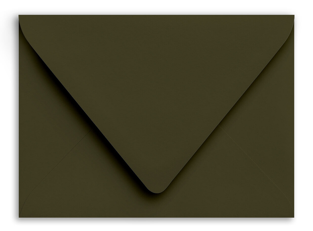 Forest Green envelope