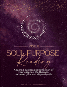scrolling image of soul purpose reading report