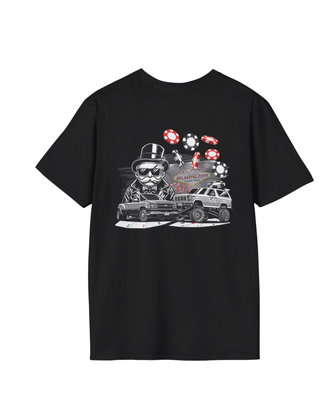 Back of T-shirt