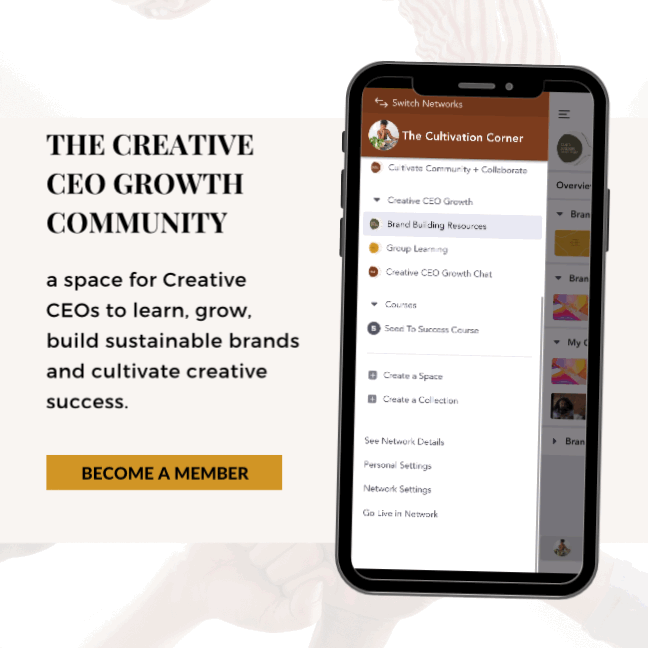 A Community for Creative CEOs to build successful and sustainable brands,