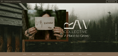 RAW COLLECTIVE - ABBOTSFORD WEB DESIGNER MEGAN ASHLEY CREATIVE