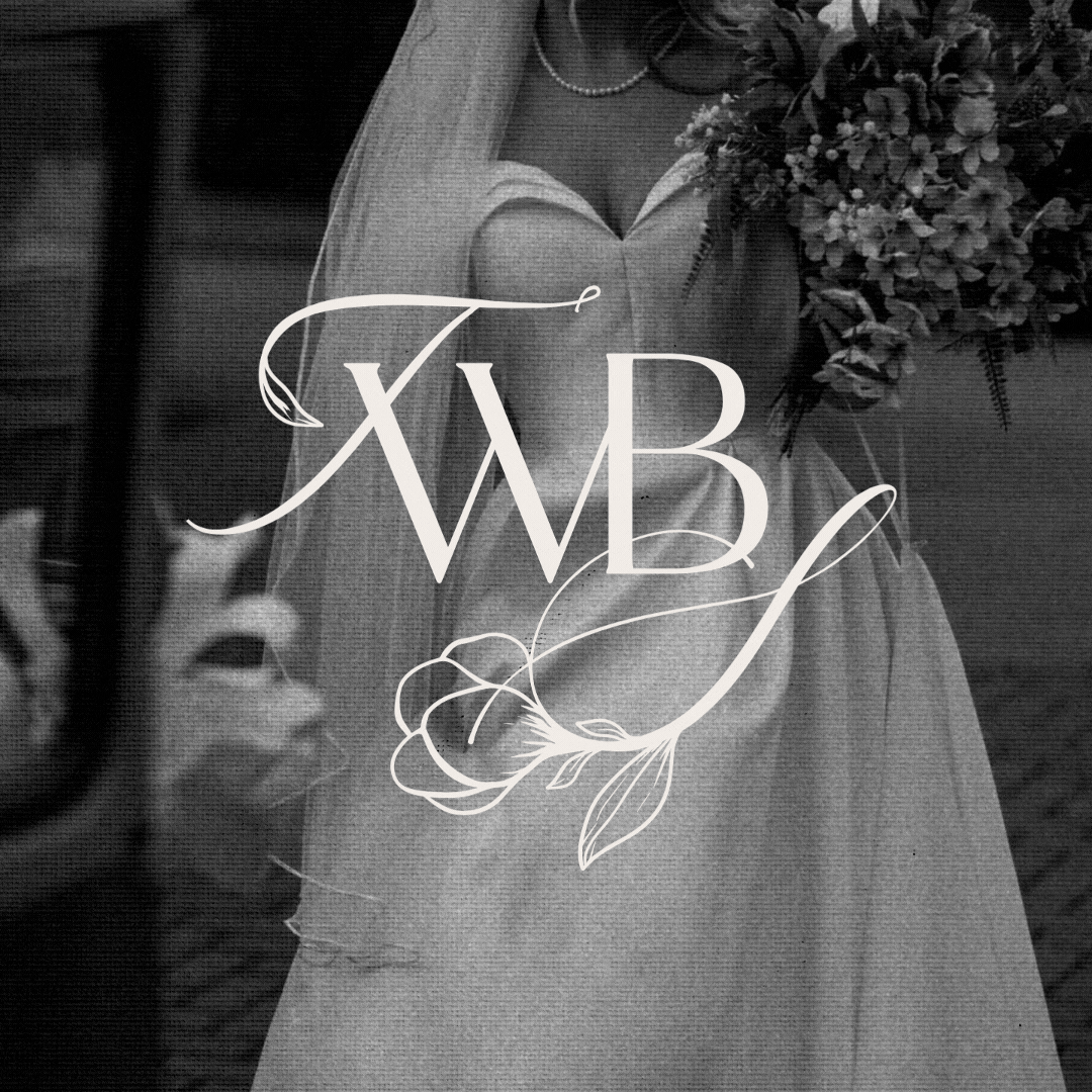 Custom logo design for upscale flower shops