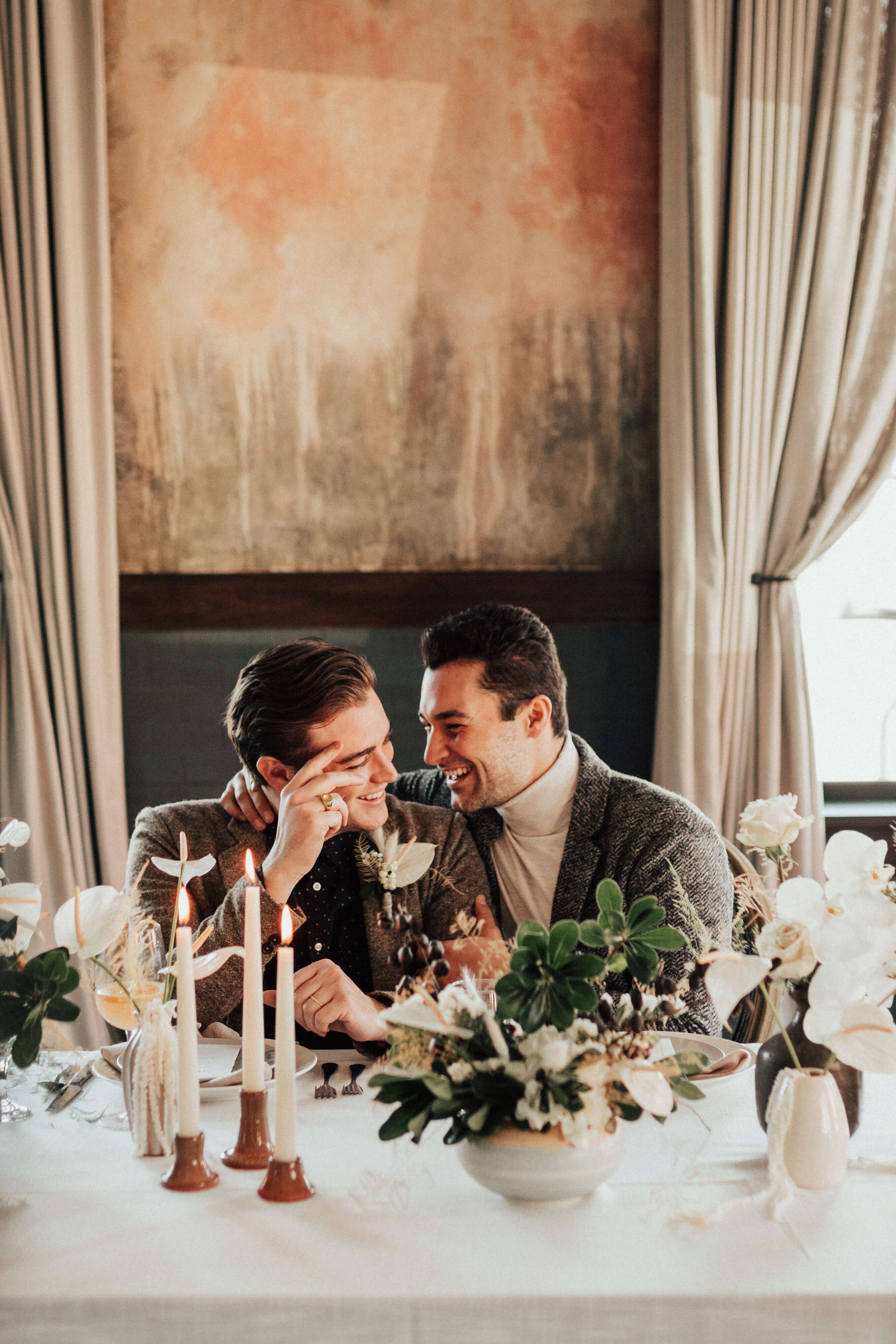 Modern LGBTQ+ wedding invitations