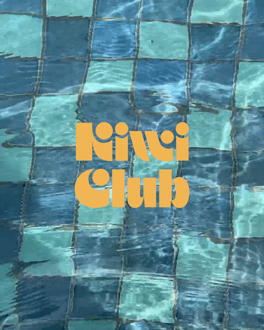 Kiwi Club logo design