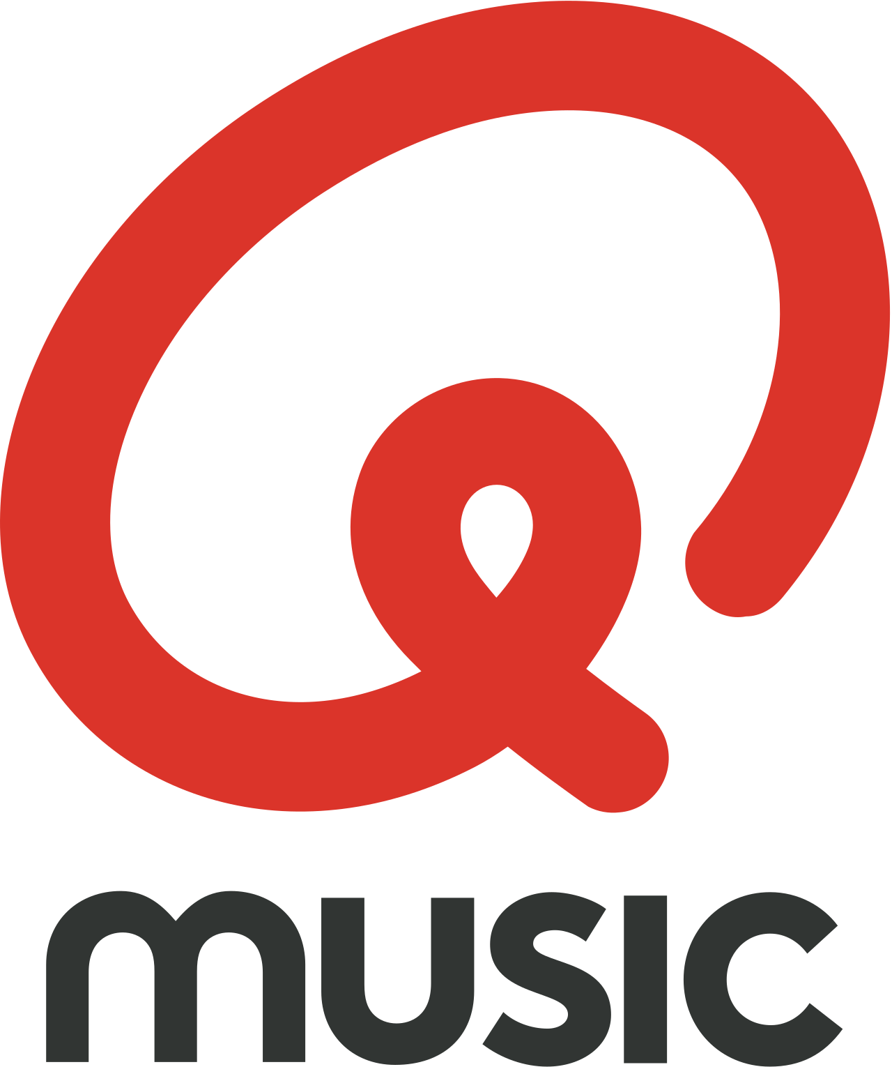 Logo Qmusic - productie Studio Utrecht West
