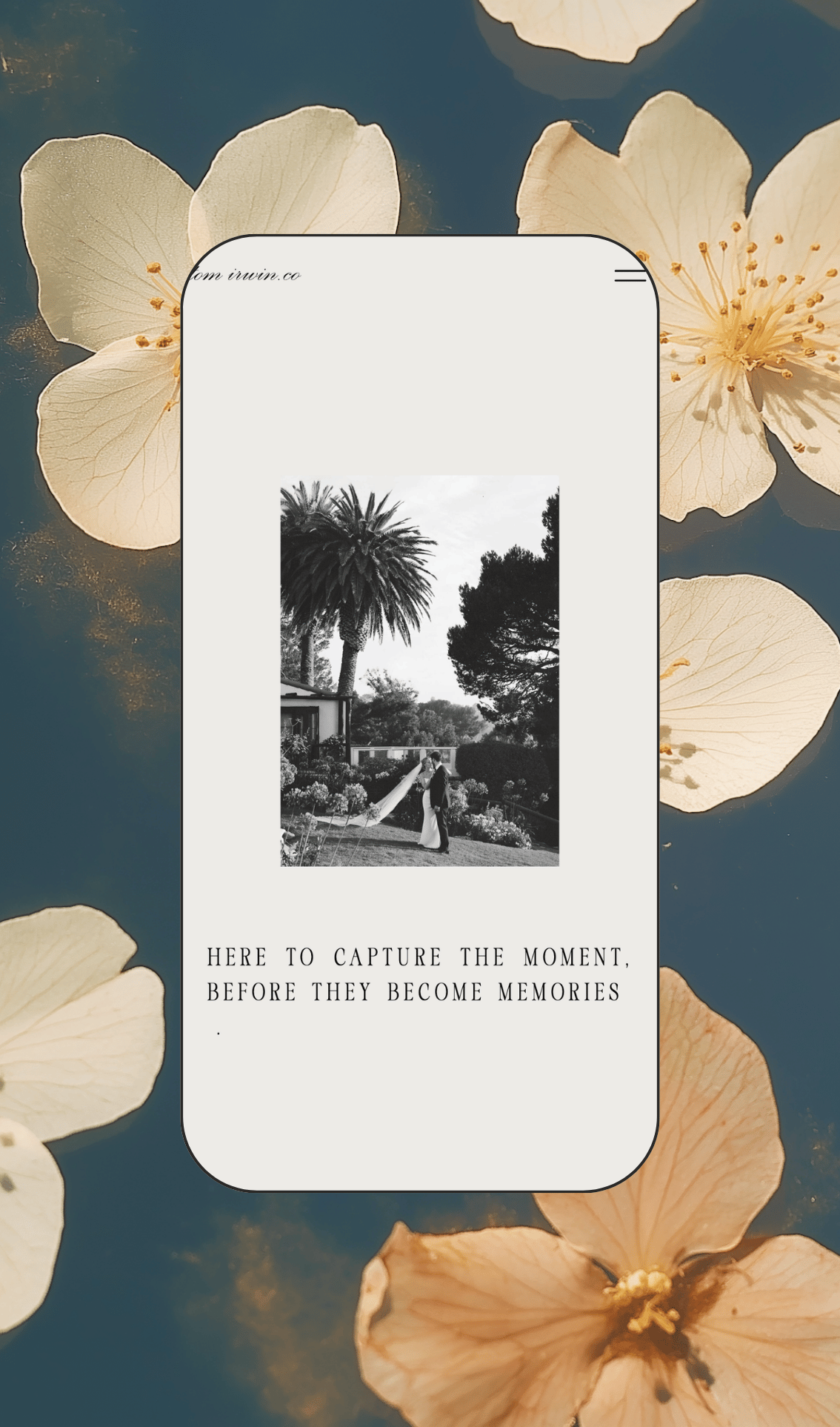 Tom Irwin mobile view