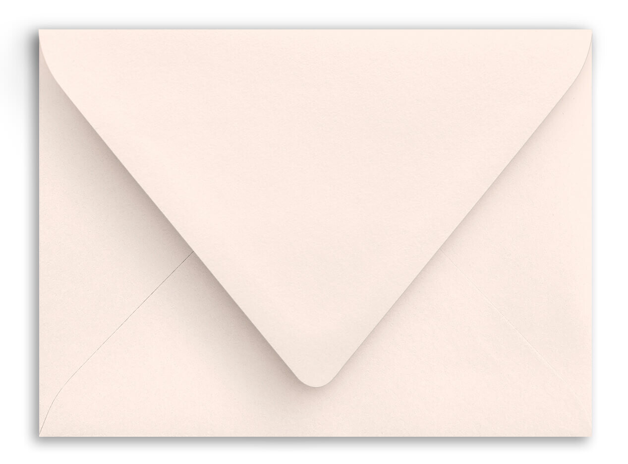 Blush envelope