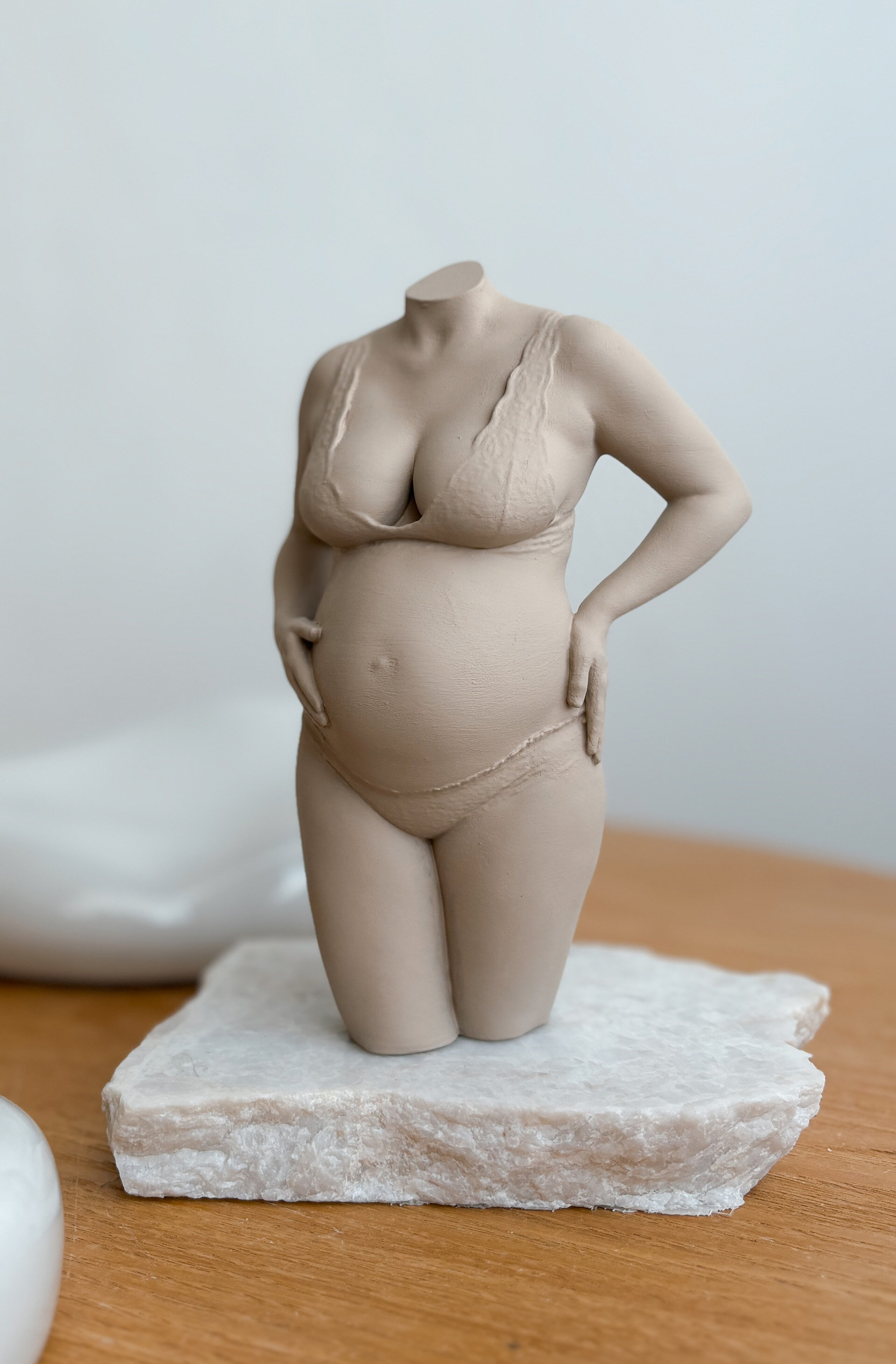 BellySisters Zwangerschapsbeeld Kunststof