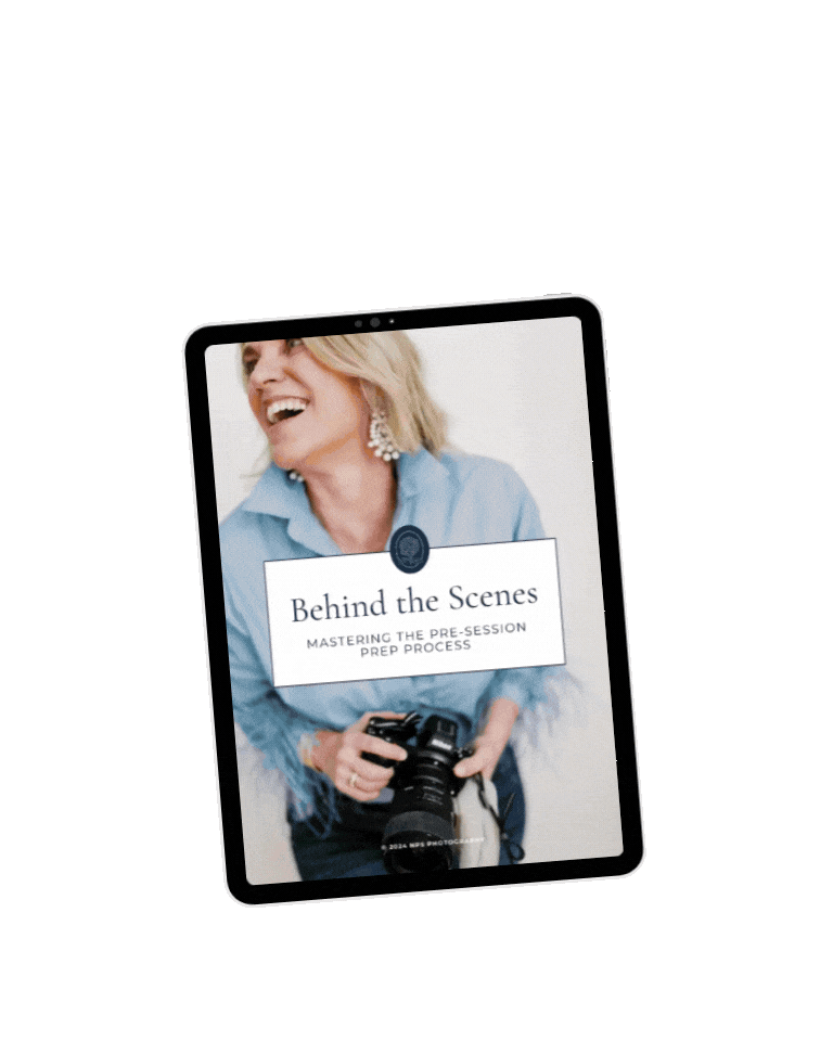 guide for photographers to learn how to prep for a session
