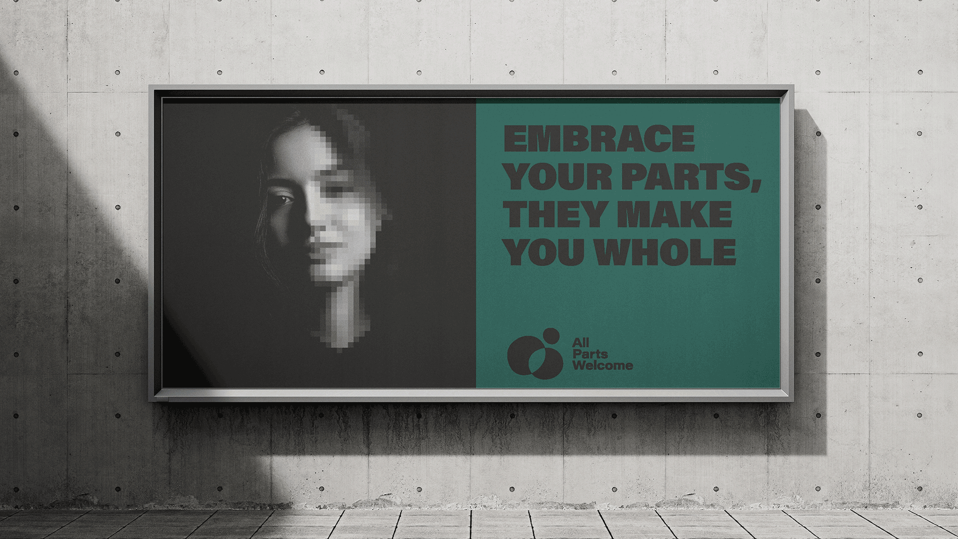 trauma therapy branding poster
