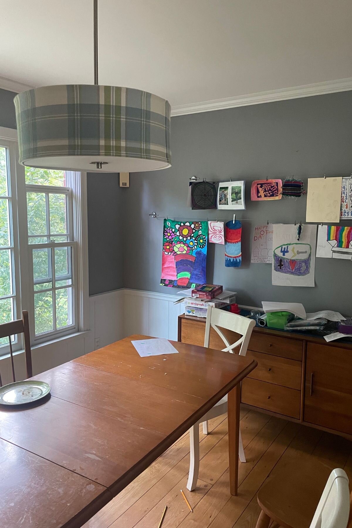 dining room before