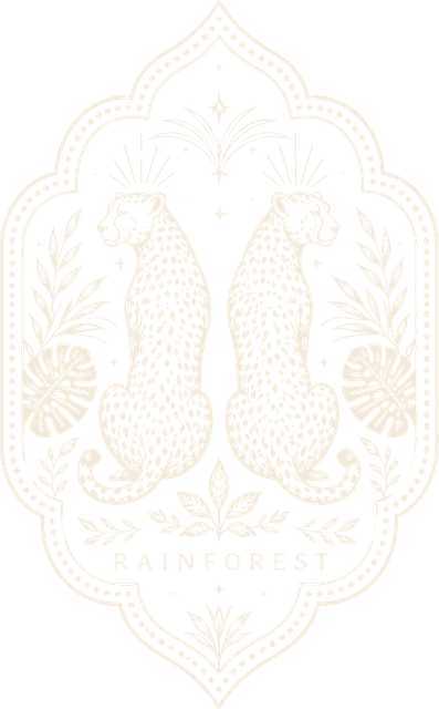 The Rainforest ecosystem stamp