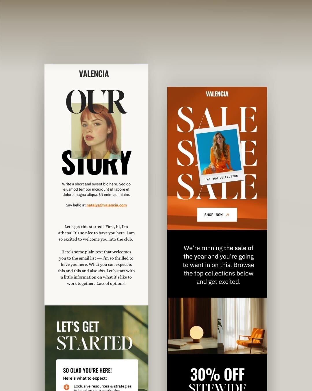 Canva Email Graphic Templates